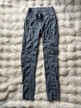 lululemon athletica Gray High-Waist Drawstring Joggers